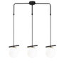 Opviq Üzüm - 6281 Lámpara de Araña Blanco y Negro